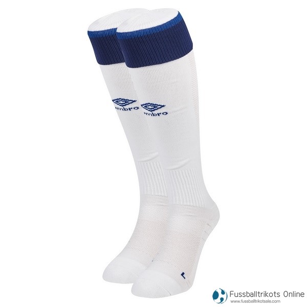 Everton Socken Heim 2017-18 Fussballtrikots Günstig